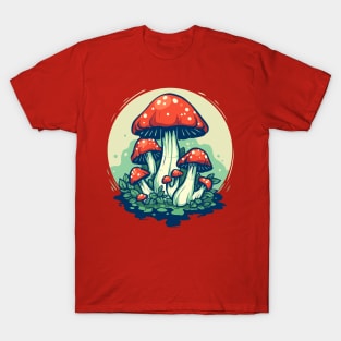 Amanita Mushrooms T-Shirt